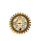 UU Flame Unitarian Universalist Chalice Brooch Badge Pin Christian Hindu Bahai Ankh Sign