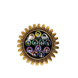 Homestuck Brooch Badge Pin Sollux Captor Kanaya Maryam Jewelry Cosplay