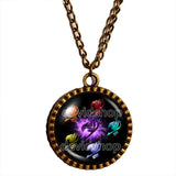 Fairy Tail Necklace Guild Marks Pendant Fashion Jewelry Cosplay Purple Wing Bird