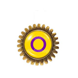 Intersex Pride Brooch Badge Pin Flag Cute Gift Fashion Jewelry Cosplay