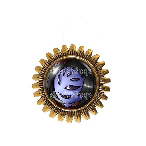 Undertale Muffet Brooch Badge Pin Pendant Fashion Jewelry Undyne