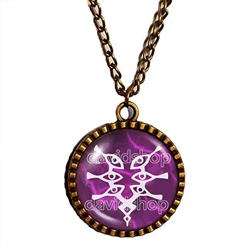 Fire Emblem Grima Necklace Awakening Symbol Pendant Jewelry Cosplay Gift White
