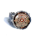 Wheel of Hecate Ring Picture Art Fashion Jewelry Cosplay Charm