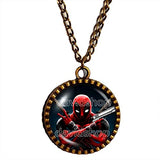 Deadpool Superhero Necklace Pendant Fashion Jewelry Gift Cosplay 2016 Chain Men