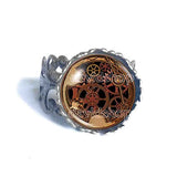 Dr Doctor Who Gallifreyan Symbol Ring Time Lord Gear Steampunk I Love You