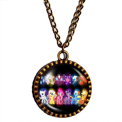 My Little Pony Friendship Is Magic Necklace Pendant Jewelry Rainbow dash Cute Gift
