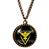 Team Instinct Necklace Anime Symbol Pendant Fashion Jewelry Cosplay Charm - DDavid'SHOP