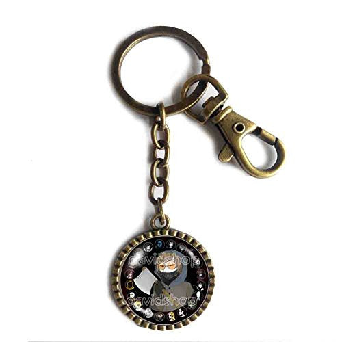 Creepypasta TICCI TOBY Keychain Key Ring Cute Keyring Cosplay JEFF THE KILLER
