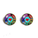 Homestuck Ear Cuff Earring God Mandala Cosplay Fashion Jewelry Zodiac Cute Heart Container