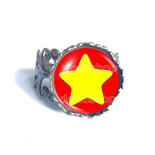 Steven Universe Star Ring Fashion Jewelry Cosplay