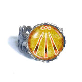 Druid Awen Ring Fashion Jewelry Symbol Cosplay Charm