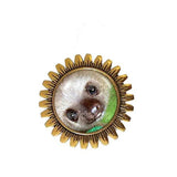 Baby Sloth Brooch Badge Pin Anime Fashion Jewelry Animal Pet Cosplay