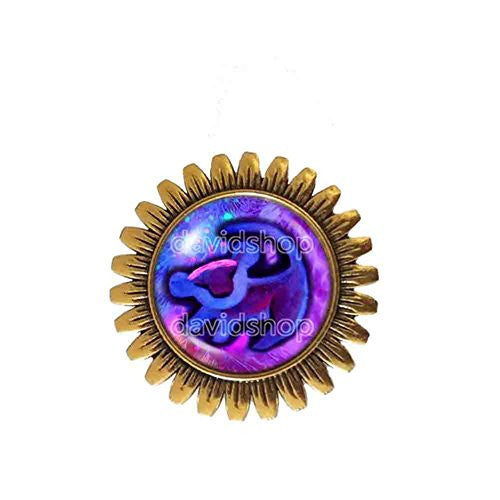 The Lion King Simba Rafiki Brooch Badge Pin Anime Fashion Jewelry Cosplay