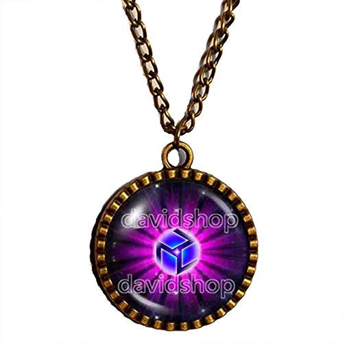 Antahkarana Necklace Chakra Symbol Pendant Reiki Healing Jewelry