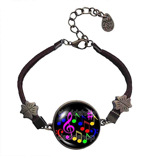 Music Note Bracelet Musical Pendant