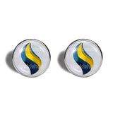 Pokemon Sharpedonite Mega Stone Cufflinks Cuff links Fashion Jewelry Sharpedo Cosplay Charm