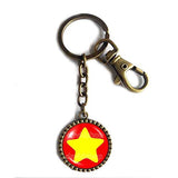 Steven Universe Star Keychain Keyring Car Cosplay Cute Gift