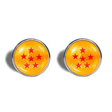 Dragon Ball Z Star Cufflinks Cuff links 1 2 3 4 5 6 7 Symbol Pendant Fashion Jewelry