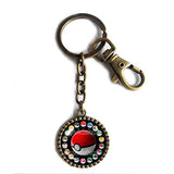 Pokemon Pokeball Keychain Keyring Car Cosplay Gift Chain Cute Poke ball New