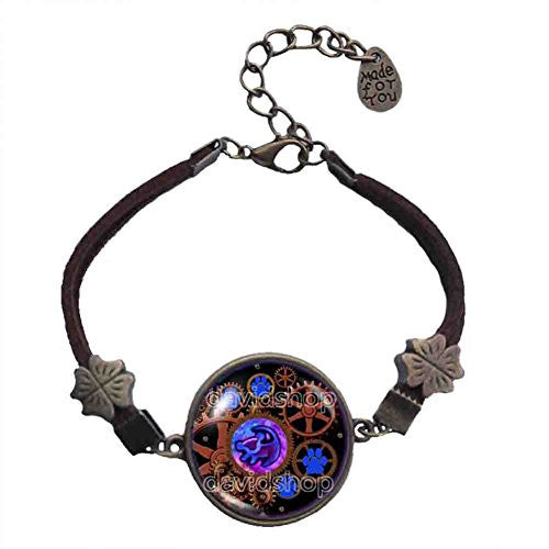 The Lion King Simba Rafiki Bracelet Gear Steampunk Symbol Fashion Jewelry Cosplay Cute Gift