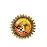 Pokemon Charizard Y Pokeball Brooch Badge Pin Anime Fashion Jewelry Charizardite Y Mega Stone Cosplay - DDavid'SHOP