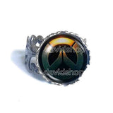 Overwatch Ring Fashion Jewelry Symbol Cosplay Charm Cute Gift