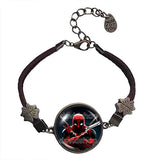 Deadpool Superhero Bracelet Fashion Jewelry Cosplay Symbol