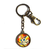 Pokemon Victini Keychain Key Chain Key Ring Cute Keyring Car Anime Pokeball Cosplay - DDavid'SHOP