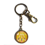 Druid Awen Keychain Cute Keyring Symbol