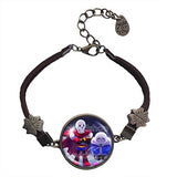 Undertale Bracelet Art Glass Pendant Fashion Jewelry Game Sans Papyrus Skull New