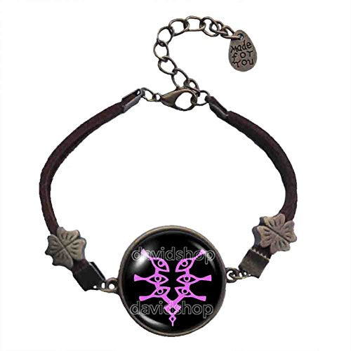 Fire Emblem Grima Bracelet Awakening Symbol Pendant Fashion Jewelry Cosplay Charm Gift Purple