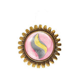 Pokemon Banettite Mega Stone Brooch Badge Pin Anime Fashion Jewelry Banette Cosplay