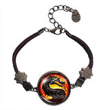 Mortal Kombat X Dragon Bracelet Pendant Fashion Jewelry Game Funny Cute Gift