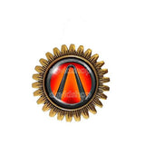 Borderlands Vault Symbol Brooch Badge Pin Fashion Jewelry Cosplay Charm Gift