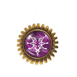 Fire Emblem Grima Brooch Badge Pin Fashion Jewelry Awakening Symbol Cosplay Gift White