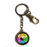 Peacock Cat Noir Volpina Rena Rouge Queen Bee Miraculous Ladybug Miracle Box Chest Master Fu Keychain Key Chain Key Ring Cute Keyring Car Cosplay