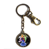 Peacock Cat Noir Volpina Rena Rouge Queen Bee Miraculous Ladybug Keychain Key Chain Key Ring Cute Keyring Car Cosplay