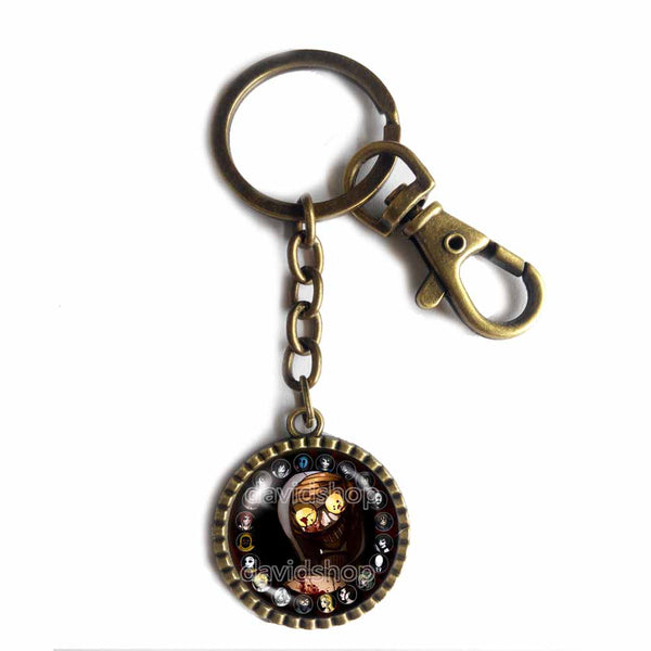 Creepypasta Ticci Toby Keychain Key Chain Key Ring Cute Keyring Car CREEPY PASTA Cosplay