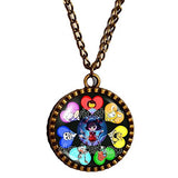 Undertale Necklace Art Pendant Game Cosplay Undyne Muffet Fashion Jewelry Gift