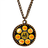 Dragon Ball Z Goku Symbol Necklace Pendant Fashion Jewelry Chain Cosplay