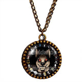 Creepypasta CREEPY PASTA Smile Dog Necklace Jewelry Cosplay Smiledog Red Eye - DDavid'SHOP
