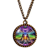 throat chakra tree necklace Charm spiritual Women Jewelry Chain Art Distributor vintage