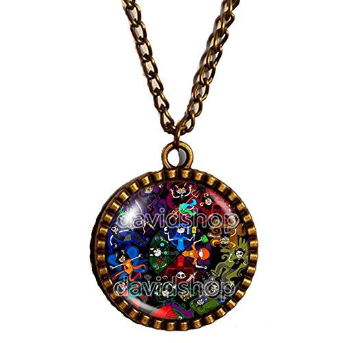 Homestuck Necklace God Mandala Pendant cosplay Jewelry Troll Capricorn Zodiac