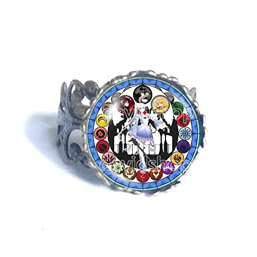 RWBY Ring Anime Symbol Sign Fashion Jewelry Cute Gift Weiss Cosplay