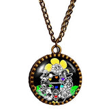 Undertale Necklace Pendant Jewelry Game Undyne Toriel Flowey Asriel Brave