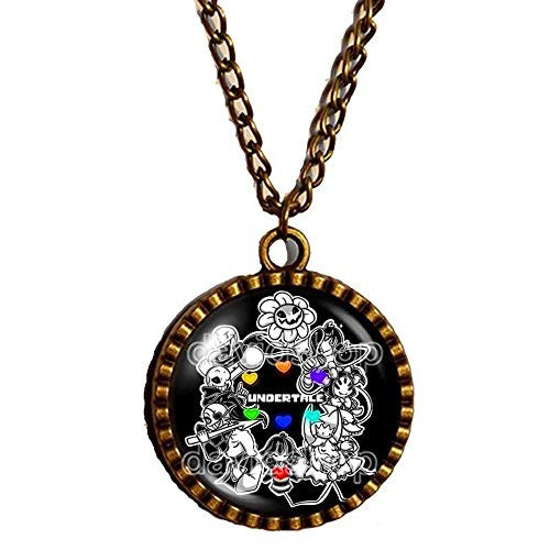 Undertale Necklace Art Pendant Fashion Jewelry Game Gift Charm Cosplay