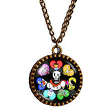 Undertale Necklace Art Pendant Fashion Jewelry Game Gift Doggo Undyne Cosplay